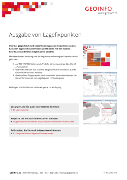 geoinfo.ch: Detail