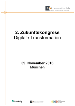 2. Zukunftskongress Digitale Transformation