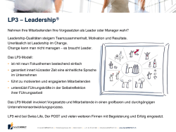 LP3 – Leadership
