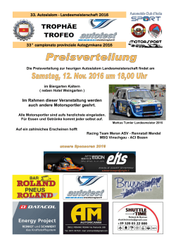 Programm - Motorsport BZ