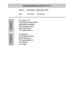Jun F 1-2 - FC Lausen