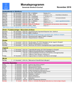 Gemeindeprogramm November 2016 - NAK Solothurn