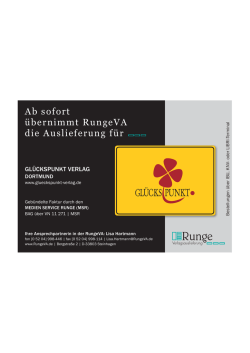 GL&Uuml;CKS PUNKT