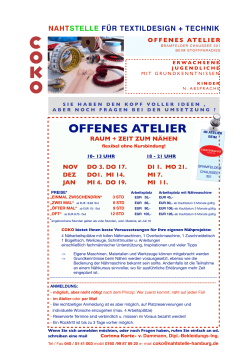 WEITERE INFORMATIONEN: des Flyers im PDF