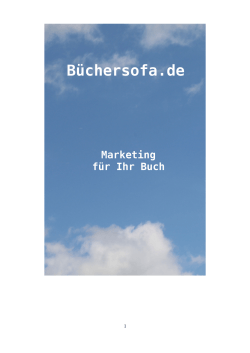 PDF Datei - Büchersofa.de