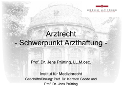Ausschnitt aus dem Vortrag von Prof. Dr. Prütting PDF 168.3 KB