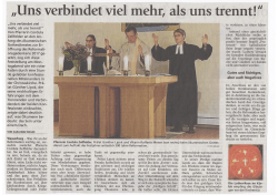 Page 1 „Uns verbindet viel mehr, als uns trennt „Uns verbindet viel