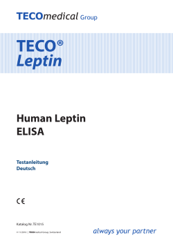 TECO® Leptin - TECOmedical