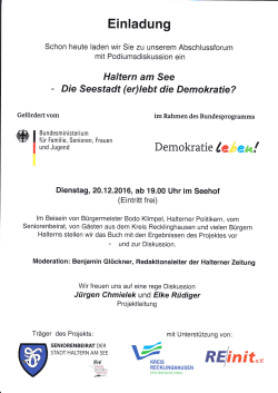 - Freie Demokraten FDP Haltern am See