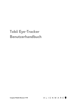 Tobii Eye-Tracker Benutzerhandbuch