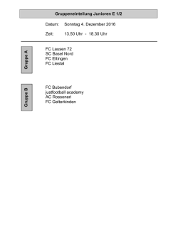Jun E 1-2 - FC Lausen
