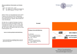 Uni intern - Wissen informativ und kompakt