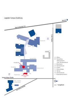 Lageplan Campus Suderburg