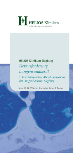 Herausforderung Lungenrundherd!