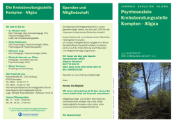 pdf downloaden - Bayerische Krebsgesellschaft eV