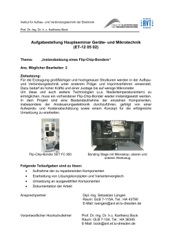 Instandsetzung eines Flip-Chip