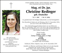 Christine Redinger