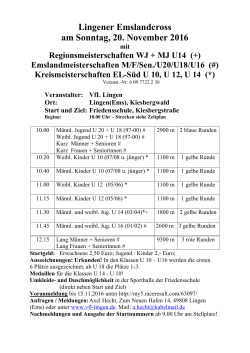 Ausschreibung