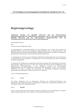 Vertragstext / PDF, 269 KB - Österreichisches Parlament