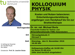 kolloquium physik