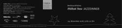jazzDinner - M&ouml;bel Rau