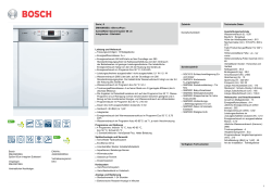 Bosch SMI43M35EU Spüler 60cm integriert Edelstahl