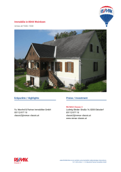 Immobilie in Weinitzen , Immobilie Nr 1656/1558