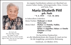 Maria Elisabeth Pittl