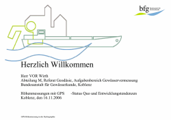 Herzlich Willkommen - Bundesanstalt f&uuml;r Gew&auml;sserkunde