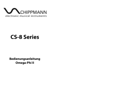 CS-8 Series - schippmann music