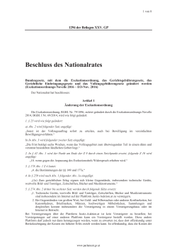Gesetzestext / PDF, 132 KB - Österreichisches Parlament