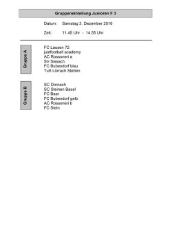 Jun F 3 - FC Lausen