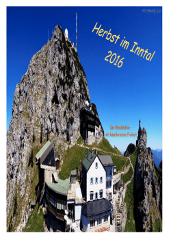 Herbstwandertour - am