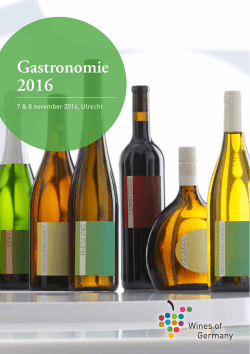 Gastronomie 2016