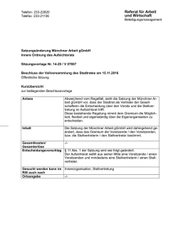 Referat für Arbeit und Wirtschaft