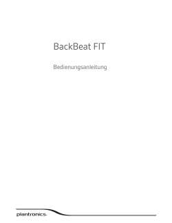 BackBeat FIT - Plantronics