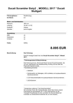 Detailansicht Ducati Scrambler Sixty2 €,€MODELL