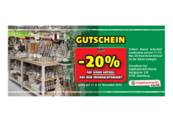 gutschein - hagebaumarkt Murtal