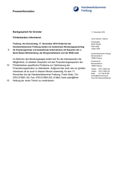 Bankgespräch für Gründer