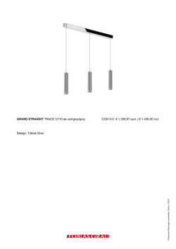GRAND STRAIGHT TRACE 3/110 alu pol/grey/grey