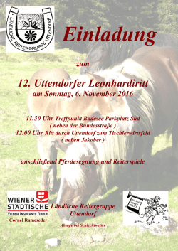 12. Uttendorfer Leonhardiritt