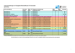 Lehrveranstaltungen Fachgebiet Werkstoffkunde - IfW