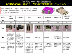 J-SSOD#5/#6