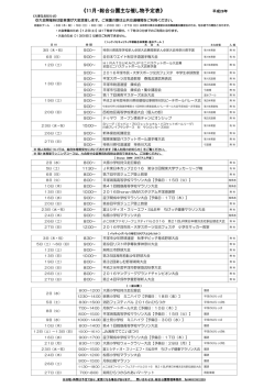 主な催し物28年11月