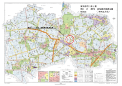 東京都市計画公園 第8・2・30 号 高松農の風景公園 総括図 （練馬区決定）