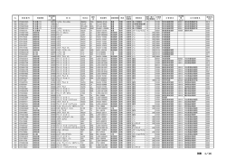 要求仕様書 別表[PDF：287KB]