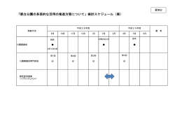 資料2 スケジュール