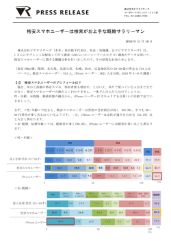 格安スマホユーザーは検索がお上手な既婚サラリーマン