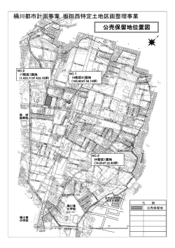 公売保留地位置図