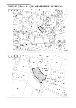 案 内 図 公 図 写 公 図 写